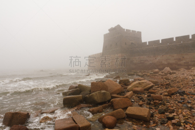 长城,秦皇岛,金山岭长城,明朝风格,旅游目的地,水平画幅,建筑,无人,户外,要塞