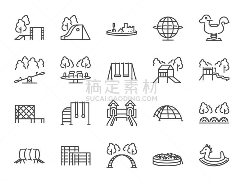 公园,户外,沙坑,攀登架,滑梯,儿童,圆顶建筑,游乐场,游戏杠,计算机图标