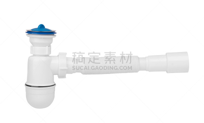 塑胶,虹吸管,水槽,水,新的,捕鼠器,浴室,水平画幅,装管,无人