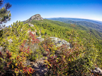 北卡罗来纳,风景,岩石山,在上面,桌子,地形,自然,天空,留白,沟壑