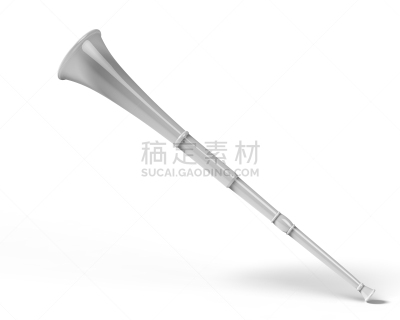 塑胶,嗡嗡祖拉,三维图形,品牌标记,空白的,体育场,绘画插图,铜管乐器,噪声