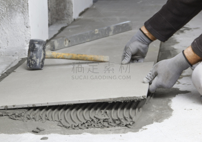 砖瓦匠,水平画幅,材料,建筑业,室内,自己动手,2015年,男人,地板,成年的