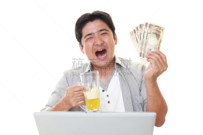 男人,半身像,家庭生活,含酒精饮料,饮料,男商人,仅男人,仅成年人,日本人,人的脸部