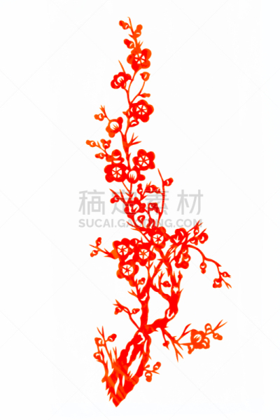 花纹,传统,剪纸,华丽的,部分,圣诞装饰物,复古风格,草,中国,东亚