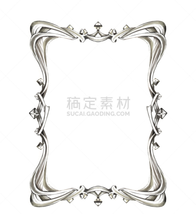 巴洛克风格,矢量,边框,绘画插图,古老的,古典式,洛可可风格,标签,现代,技术