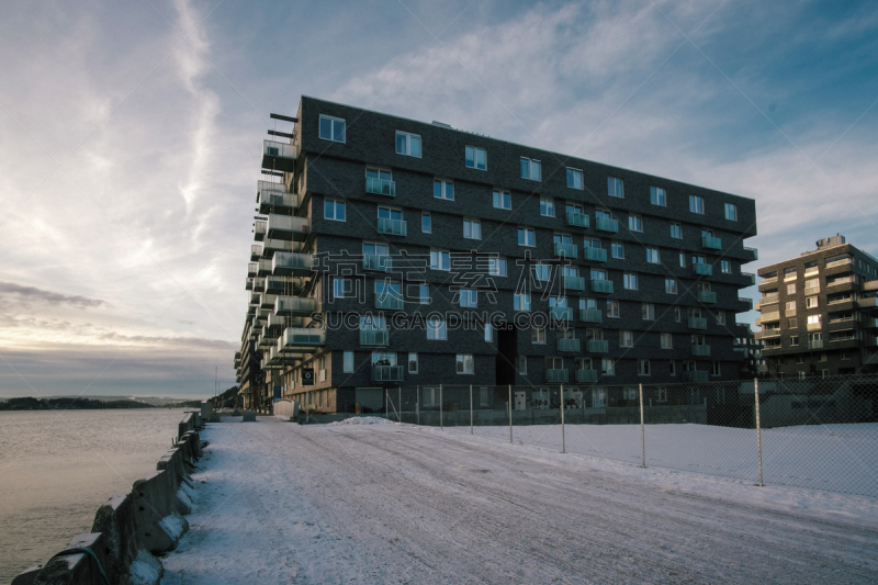 Modern buildings in Bjørvika, one of the main quarters / areas in Oslo