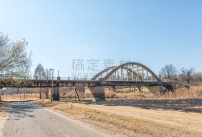 桥,河流,在上面,白昼,非洲,建筑外部,沥青,奥兰治自由邦,中午,城镇