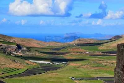 兰萨罗特岛,火山地形,天空,沙子,夏天,石材,北美歌雀,海滩,著名景点,风景