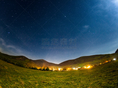 夜晚,星星,天空,美,星系,水平画幅,克里米亚,天体物理学,星云,户外