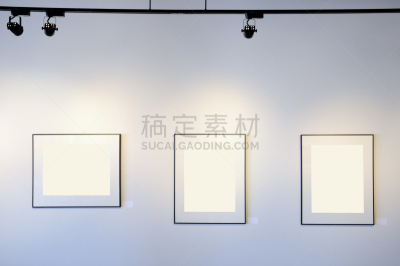 空白的,留白,边框,艺术,水平画幅,墙,无人,聚光灯,组物体