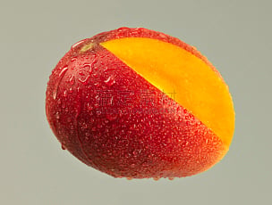Mango cross section