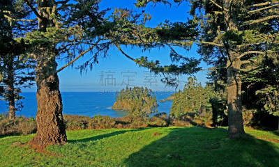加利福尼亚,特立尼达州海滩,特立尼达,humboldt county,实地考察旅行,水平画幅,岩石,无人,夏天,户外