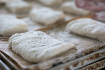 意大利拖鞋面包,生食,小圆面包,特写,里昂球,犹太教白面包,佛卡夏三明治,酵母面包,母鹿,烤面包