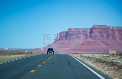 纪念碑山谷,自然,天空,美国,水平画幅,地形,岩石,163号公路,路,交通