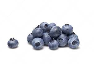 蓝莓,白色,饮食,水平画幅,无人,浆果,有机食品,白色背景,特写,抗氧化物