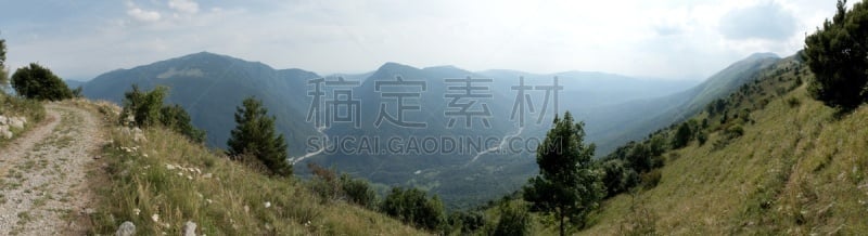 julian alps,全景,风景,斯洛文尼亚,南,山脉,东,自然,草地,国家公园