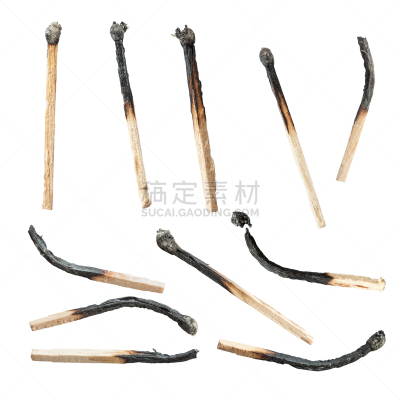 火柴棍,烧毁的,舞台,家庭生活,红色,背景分离,易燃品,方形画幅,特写,硫磺