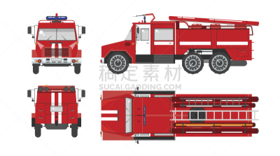 消防车,汽车,灭火水龙带,计算机,车轮,技术,迅速,绘画插图,办公室