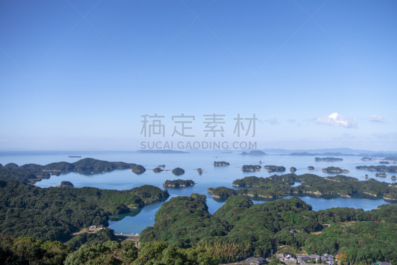 风景,长崎,佐世保,日本,岛,海洋,大群动物,水,天空,美