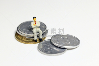小的,男商人,日本,留白,水平画幅,白色背景,人,塑胶,仅男人,仅成年人