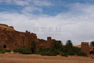 clay buildings in Aït Benhaddou