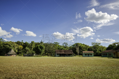 乡村,委内瑞拉,亚马孙洲,云景,环境,环境保护,卡奈依马国家公园,河流,夏天,户外