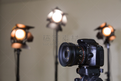 聚光灯,电影,室内,设备用品,透镜,数码图形,操作指南,单反相机,三个物体