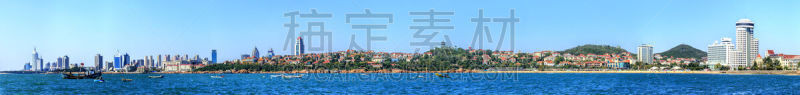 青岛,风景,自然美,山东省,水,天空,美,公园,度假胜地,水平画幅