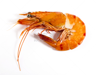 黑色虎虾,春药,煮食,水平画幅,无人,开胃品,膳食,海产,熟食店,特写