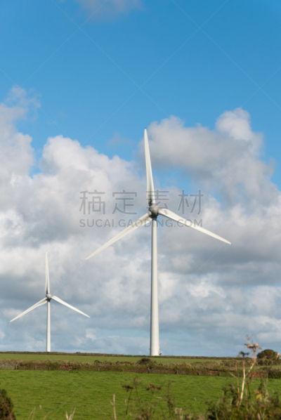 风轮机,自然,垂直画幅,天空,风,康沃尔,无人,涡轮,工厂,白色