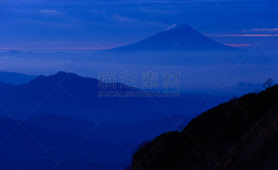 云,富士山,海洋,山,天空,美,水平画幅,巴岳山,秋天,无人