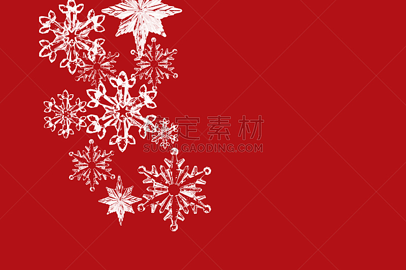 红色,雪花,圣诞卡,纹理效果,贺卡,高雅,包装纸,圣诞包装纸,图像,冬天