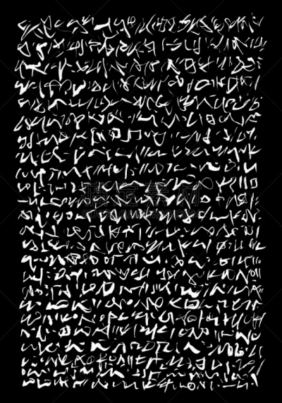 文字,纹理,奇异的,垂直画幅,白色,式样,无人,卷,黑白图片,异国情调