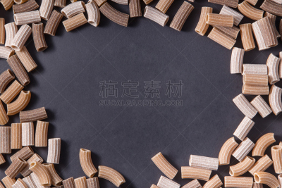 生食,意大利,意大利面,边框,缆索编织法,水平画幅,素食,传统,膳食,干的