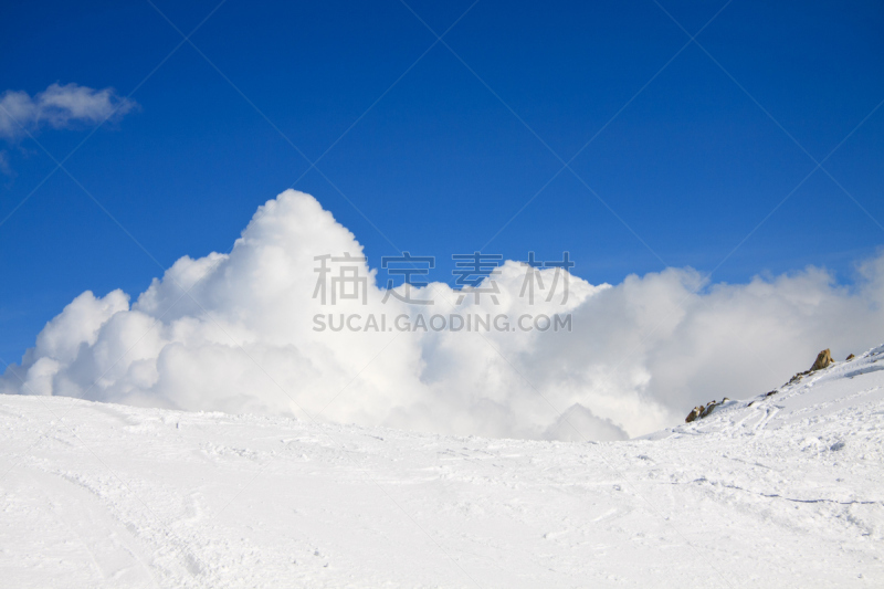 冬天,地形,天空,水平画幅,奥斯塔山谷,雪,无人,滑雪坡,云景,运动