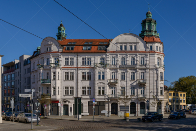 Magnificent bourgeois architecture: Listed house 'Freiheit 1' in Berlin-Köpenick, built in 1905