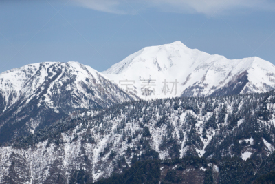 雪,立黑山部阿尔卑斯山脉路线,山景城,水,天空,日本阿尔卑斯山脉,早晨,富山,旅行者,光