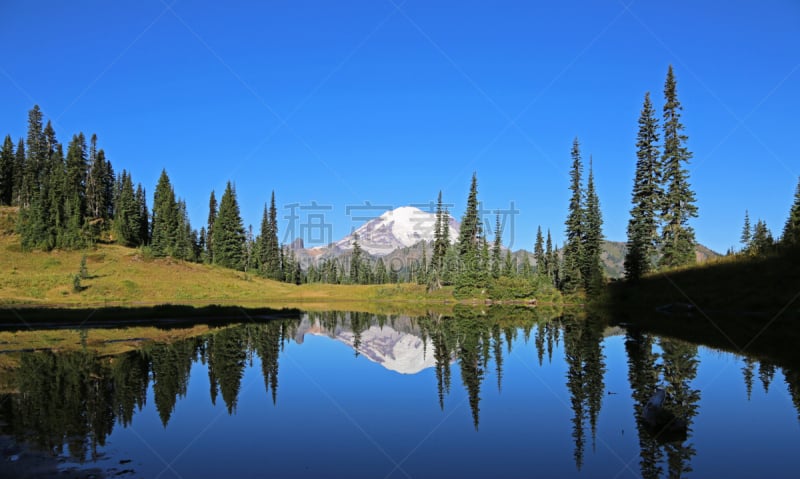 提普索湖,顶部,自然,天空,水平画幅,地形,雪,无人,蓝色,火山地形