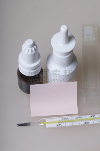 温度计,标签,人的鼻子,水滴,平视角,温度,纸,喷,测量