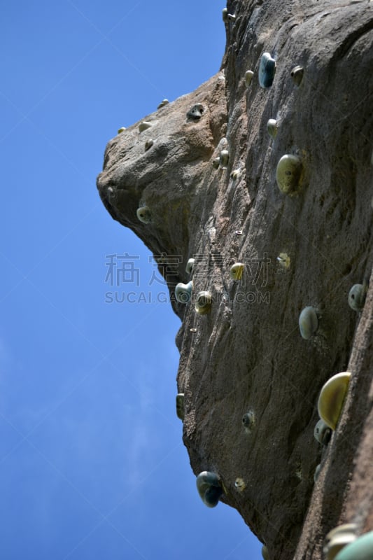 垂直画幅,垂降,蓝色,风险,夏天,户外,金属,无忧无虑,技能,运动