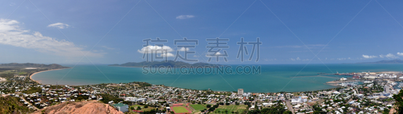 磁岛,澳大利亚,汤斯维尔,昆士兰州,自然,水,天空,水平画幅,无人,水平线