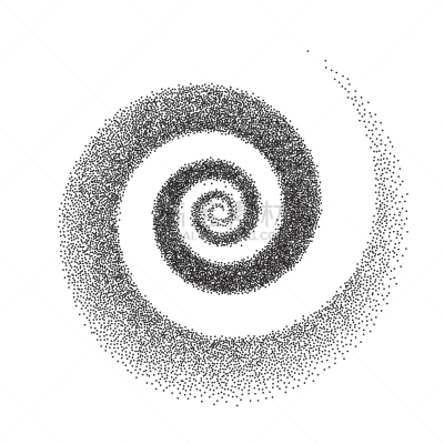 点画效果,螺线,背景,图像特效,斑点,抽象,点描主义,颗粒质感,几何形状,复古风格