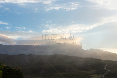 罗赖马山,罗赖马州,平顶山区,平顶山,canaima,委内瑞拉,南美,水平画幅,无人,户外