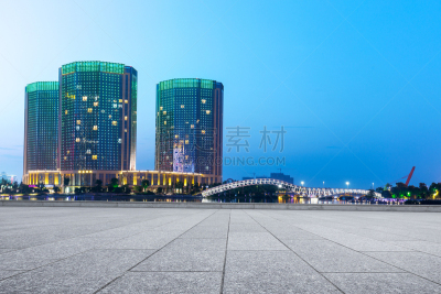 杭州,现代,广场,西湖,办公大楼,传统,办公室,天空,水平画幅,无人