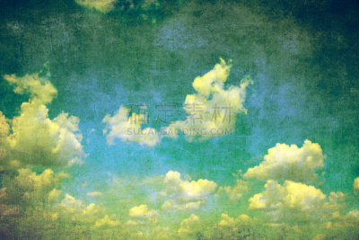 摇滚乐,云,泥墙画,天空,古董,边框,艺术,水平画幅,无人,噪声