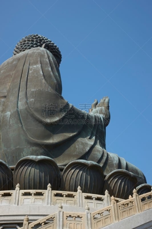 修道院,岩洞探索,大菩萨,宝莲禅寺,大屿山,垂直画幅,灵性,旅游目的地,无人