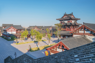 南京,远古的,建筑外部,中国,江苏省,古典风格,废墟,水平画幅,建筑,无人