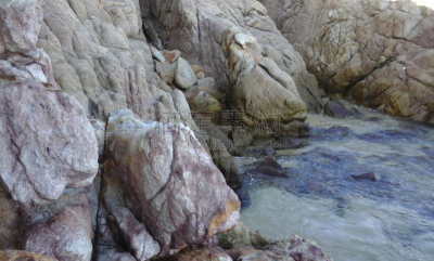 海洋咖啡馆,南加里福尼亚,河岸,水平画幅,岩石,无人,墨西哥,太平洋,海洋,拉丁美洲