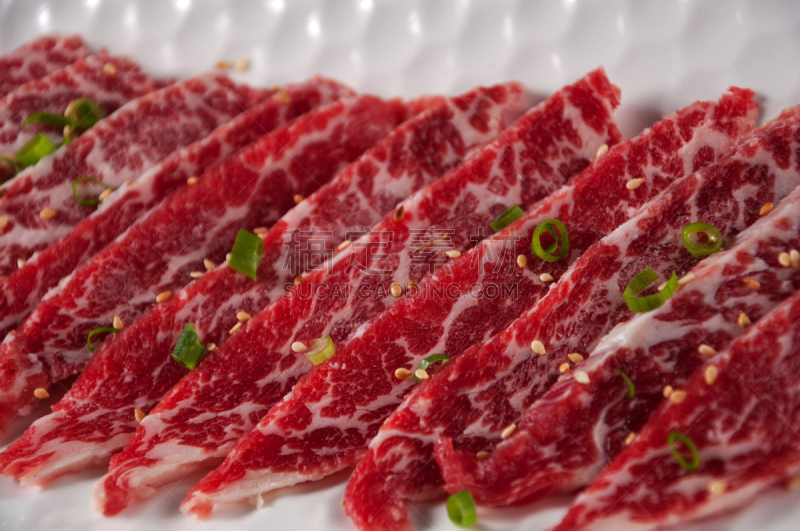 牛肉,生食,涮涮锅,餐具,煮食,水平画幅,无人,膳食,户外,肉