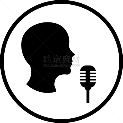 歌手,矢量,计算机图标,表演者,节目主持人,绘画插图,聚会的音乐主持人,男性,夜生活,录音设备